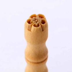1.0cm round.  Hibiscus Flower Outli... 