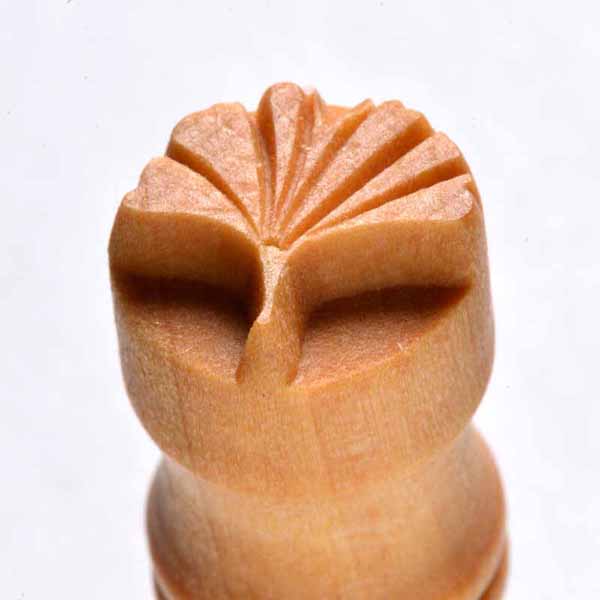 1.5cm Gingko leaf 