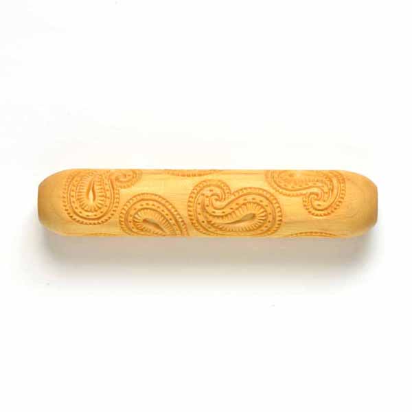 12cm Big HandRoller Paisley party 