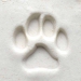 2.5cm Dog paw - MKM-Scm-001
