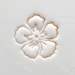 2.5cm  Hibiscus Flower Outline - MKM-Scm-263