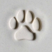 4 cm Dog Paw Print. - MKM-Scl-065