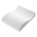 9.5 x 7-7/8 x 2 in. Small Double Curve - 008960-MOLD-M-EACH
