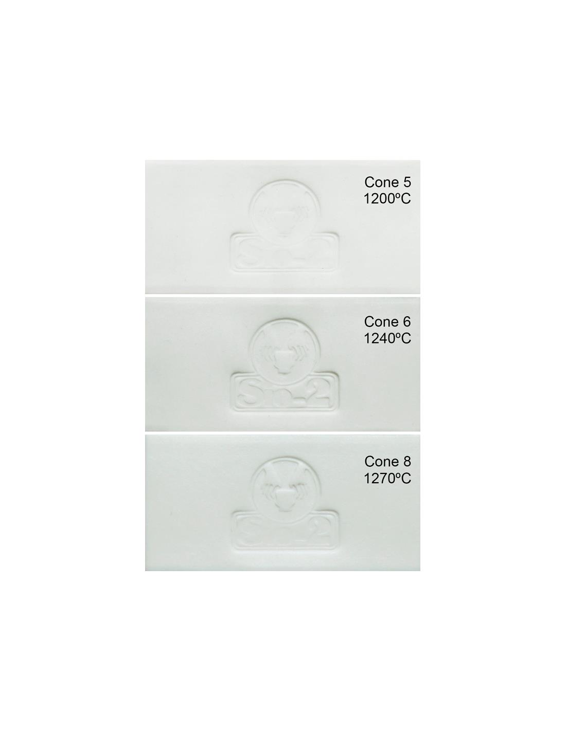 ANETO - White Porcelain cone 6-8 