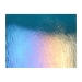 Aquamarine Blue Transparent, Thin-rolled, Iridescent, rainbow, 2 mm, Fusible, 17 x 20 in., Half Sheet - 001108-0051-F-HALF