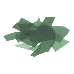 Aventurine Green Transparent, Confetti, Fusible 