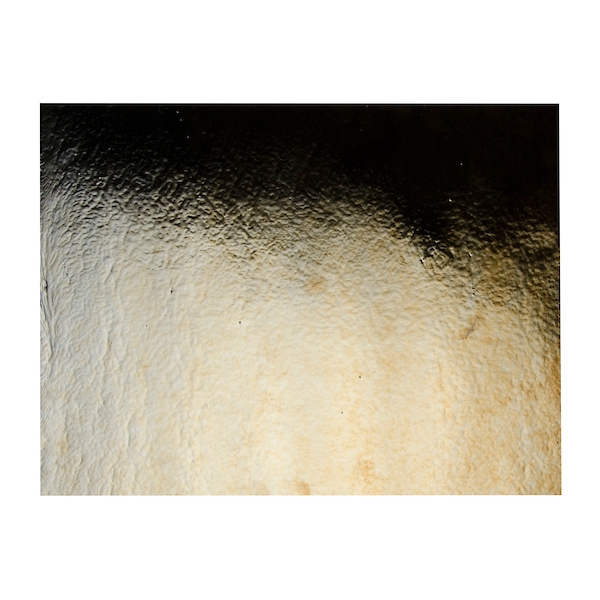 Black Opalescent, Thin-rolled, Iridescent, gold, 2 mm, Fusible, 17 x 20 in., Half Sheet 