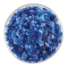 Caribbean Blue, White 2-Color Mix, Frit, Fusible - 002164-0001-F-P001