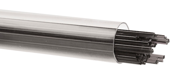 Charcoal Gray Transparent, Stringer, Fusible, by the Tube 