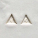 Clay Stamps - small triangle #05 - MKM-Sts-05