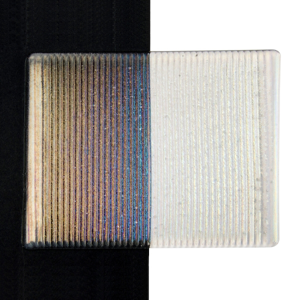 Clear, Prismatic, Irid 
