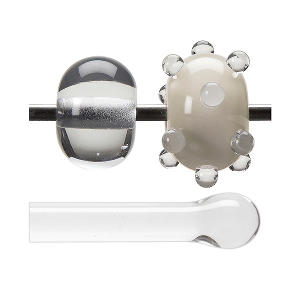 Clear Transparent, Rod, 5 mm, Fusible 