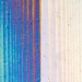 Clear Transparent, Thin, Accordion Texture, Iridescent, rainbow, 2 mm, Fusible, 17 x 20 in., Half Sheet - 001101-0056-F-HALF