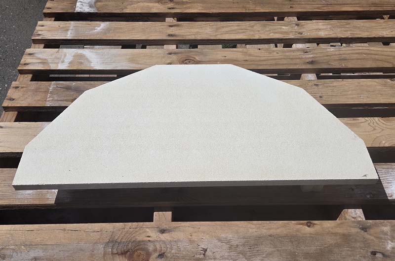 Corelite Kiln Shelf 26 x 3/4" Half Disc ( 12-sided EXT) 