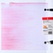 Cranberry Pink Transparent, Thin-rolled, 2 mm, Fusible, 17 x 20 in., Half Sheet - 001311-0050-F-HALF