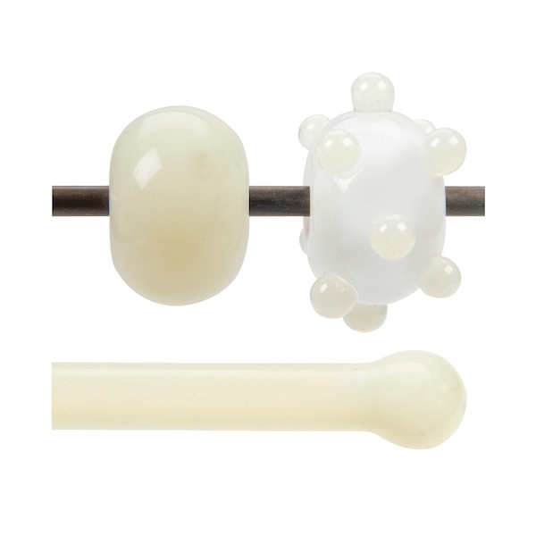 Cream Opalescent, Rod, 5 mm, Fusible 