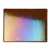 Dark Rose Brown Transparent, Thin-rolled, Iridescent, rainbow, 2 mm, Fusible, 17 x 20 in., Half Sheet - 001109-0051-F-HALF