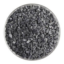 Deep Gray Opalescent, Frit, Fusible 