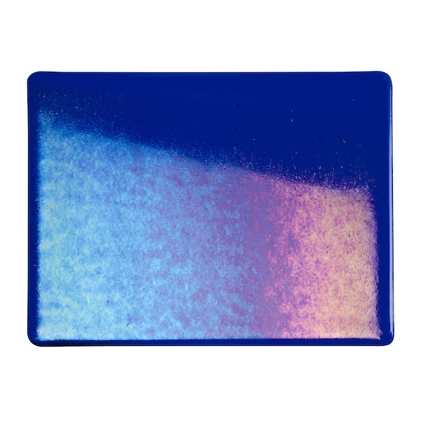 Deep Royal Blue, Dbl-rolled, Irid, rainb. 
