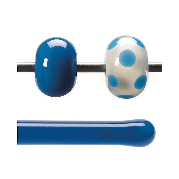 Egyptian Blue Opalescent, Rod, 5 mm, Fusible 