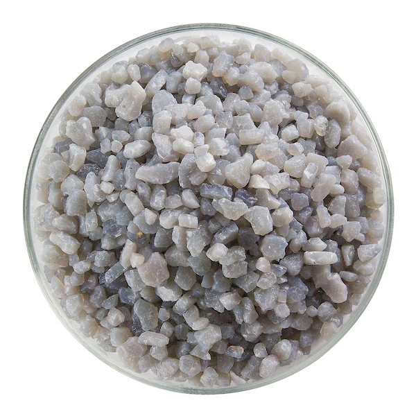 Elephant Gray Opalescent, Frit, Fusible 