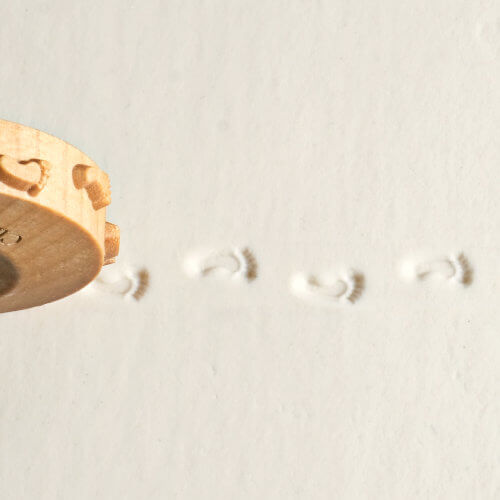 FingerRoller Design 023.  Footprints. 