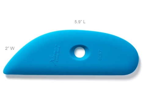 Firm Silicone Rib 7 - Blue 