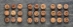 Font Set.  Prints Charming upper case.  26 letters and 1 ampersand - MKM-FSPCu