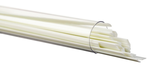 French Vanilla Opalescent, Ribbon, 1 mm, Fusible, by the Tube 