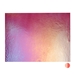 Fuchsia Transparent, Thin-rolled, Iridescent, rainbow, 2 mm, Fusible, 17 x 20 in., Half Sheet - 001332-0051-F-HALF