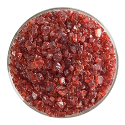 Garnet Red Transparent, Frit, Fusible 