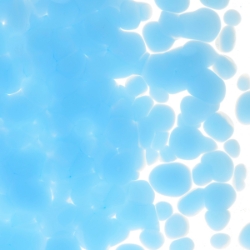 Glacier Blue Opalescent, Frit, Fusible 