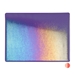 Gold Purple Transparent, Thin-rolled, Iridescent, rainbow, 2 mm, Fusible, 17 x 20 in., Half Sheet - 001334-0051-F-HALF