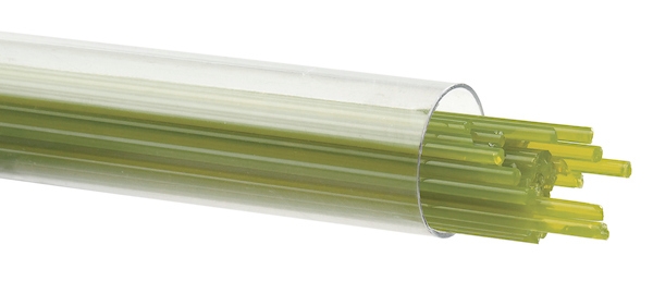 Green Gold Opalescent, Stringer, Fusible, by the Tube 