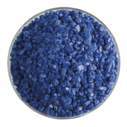 Indigo Blue Opalescent, Frit, Fusible 