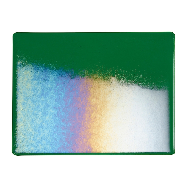 Kelly Green, Dbl-rolled, Irid, rainb. 