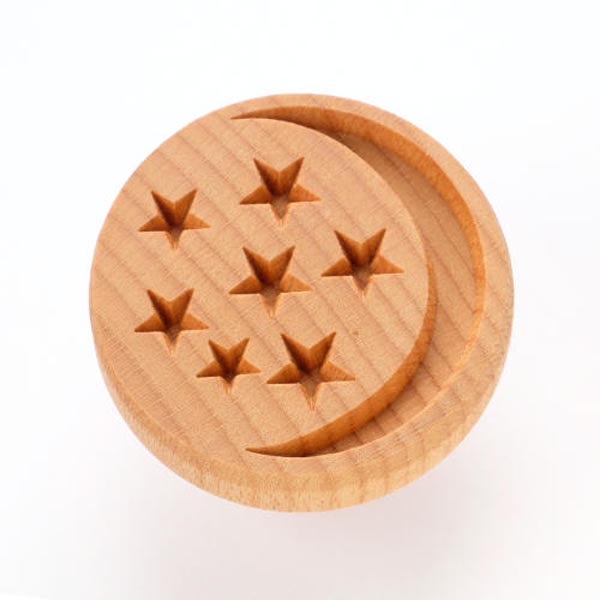 Large round (6 cm/12.4") Stamp. Design #064. Goodnight Moon. 