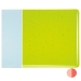 Lemon Lime Green Transparent, Thin-rolled, 2 mm, Fusible, 17 x 20 in., Half Sheet - 001422-0050-F-HALF