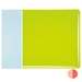 Lemon Lime Green Transparent, Thin-rolled, 2 mm, Fusible, 17 x 20 in., Half Sheet - 001422-0050-F-HALF
