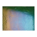 Light Aventurine Green Transparent, Thin-rolled, Iridescent, rainbow, 2 mm, Fusible, 17 x 20 in., Half Sheet - 001412-0051-F-HALF