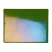 Light Aventurine Green Transparent, Thin-rolled, Iridescent, rainbow, 2 mm, Fusible, 17 x 20 in., Half Sheet - 001412-0051-F-HALF