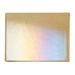Light Bronze Transparent, Thin-rolled, Iridescent, rainbow, 2 mm, Fusible, 17 x 20 in., Half Sheet - 001409-0051-F-HALF