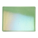 Light Green Transparent, Thin-rolled, Iridescent, rainbow, 2 mm, Fusible, 17 x 20 in., Half Sheet - 001107-0051-F-HALF