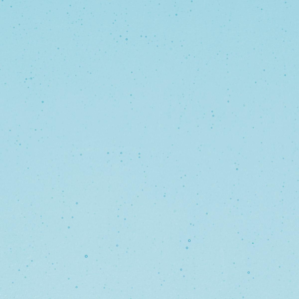 Light Turquoise Blue Transparent, Thin-rolled, 2 mm, Fusible, 17 x 20 in., Half Sheet 