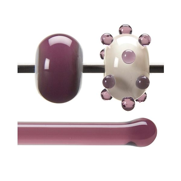 Light Violet Transparent, Rod, 5 mm, Fusible 