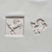 Medium Square #149. Rearing horse - MKM-Ssm-149