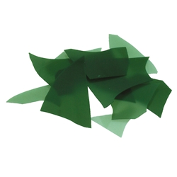 Mineral Green Opalescent, Confetti, Fusible 