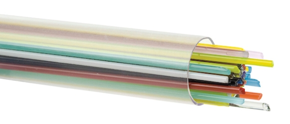 Mixed Colors, Stringer, Fusible, by the Tube 