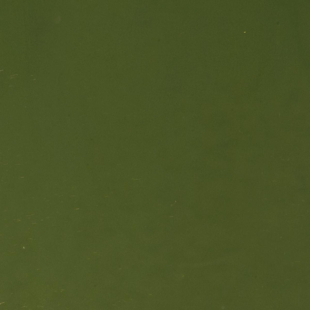 Moss Green Opalescent, Thin-rolled, 2 mm, Fusible, 17 x 20 in., Half Sheet 