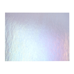 Neo-Lavender Shift Transparent, Thin-rolled, Iridescent, rainbow, 2 mm, Fusible, 17 x 20 in., Half Sheet 